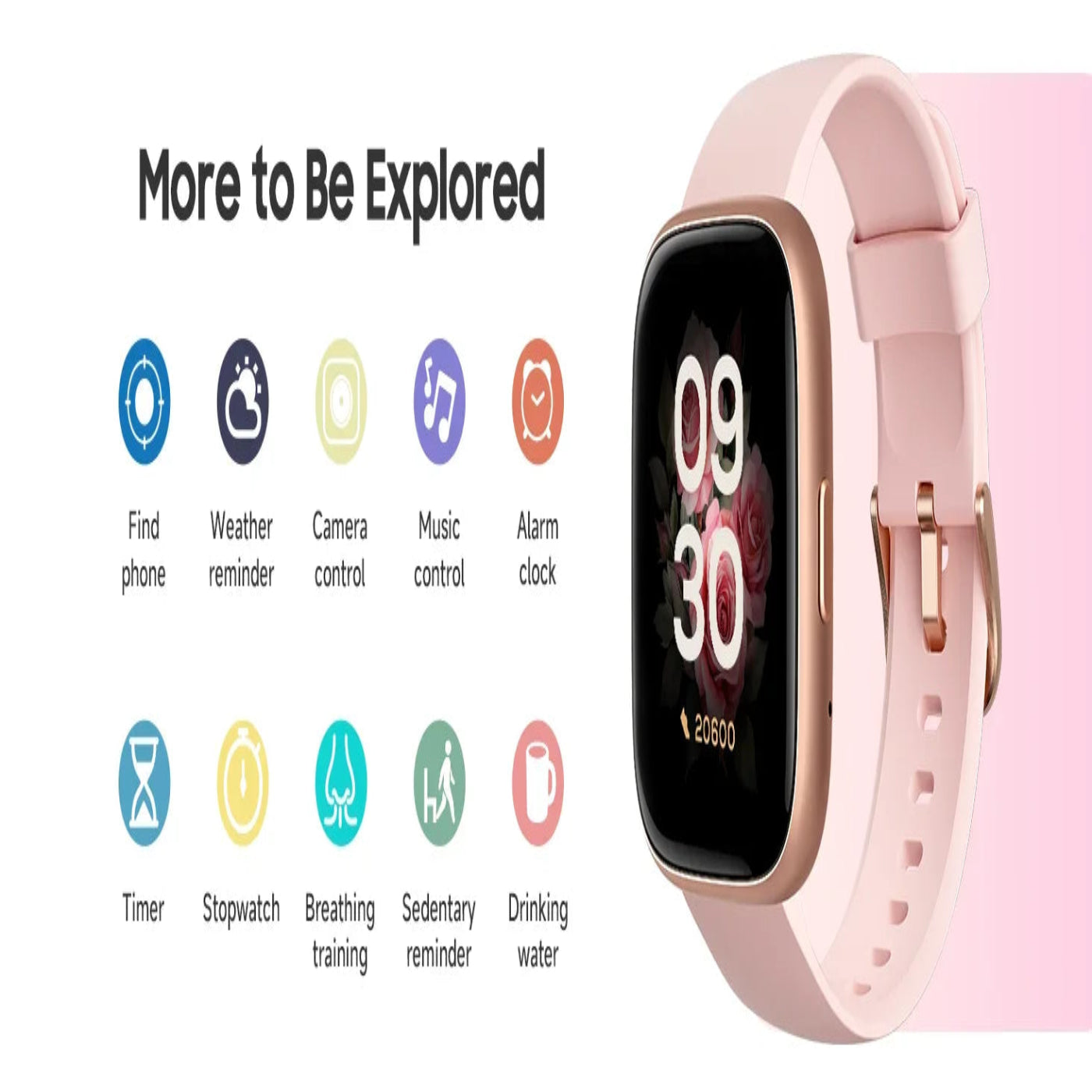 Alexa Smart Watch Heart Rate Fitness Tracker With Bluetooth Call IP68 Waterproof